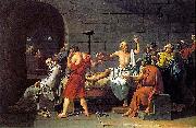 Jacques-Louis David The Death of Socrates France oil painting artist